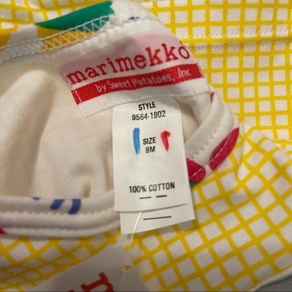 Marimekko NWT Baby Girl Romper Onesie Size 9M - Picture 6 of 6